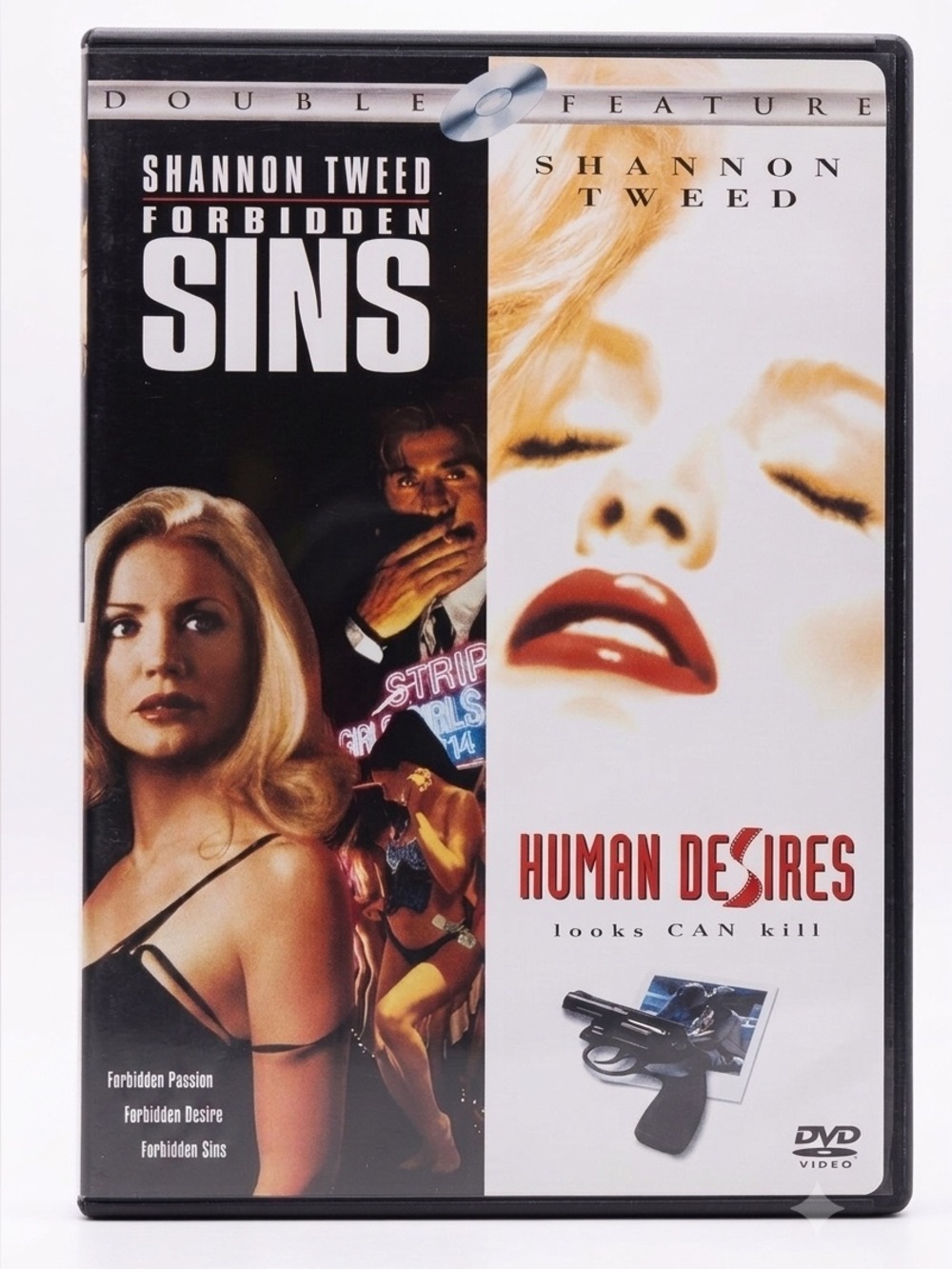 Shannon Tweed Double Feature DVD Forbidden Sins & Human Desires 2-Movies